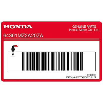 Framecover sticker, rechterkant