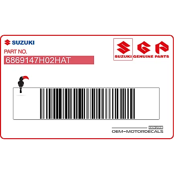 Emblemat GSX-R na lewą owiewkę boczną