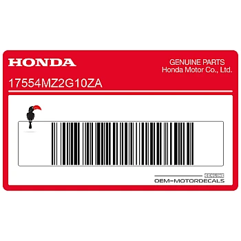 Naklejka na zbiornik, lewa strona