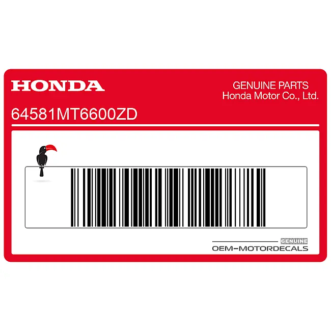 Honda-64581MT6600ZD