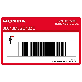 Pegatina para panel lateral, lado derecho