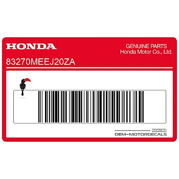 Adesivo carena anteriore superiore