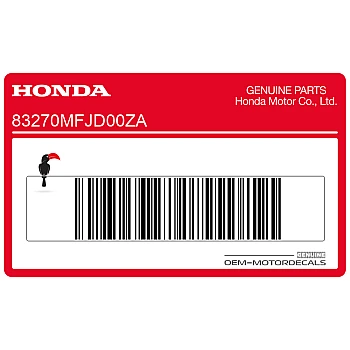 Naklejka na osłonę boczną