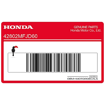 Stripe, wheel left side