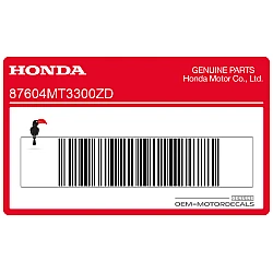 Tank decal , left side