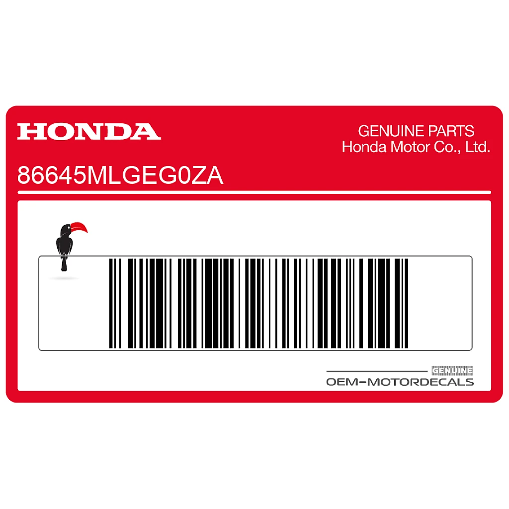 Honda-86645MLGEG0ZA