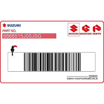 GSX-R Aufkleber Verkleidung rechts