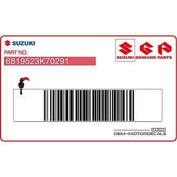 Pegatina para panel lateral, lado izquierdo