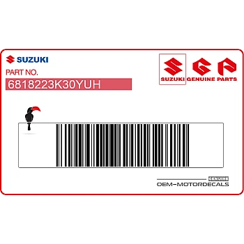 Pegatina para panel lateral, lado derecho