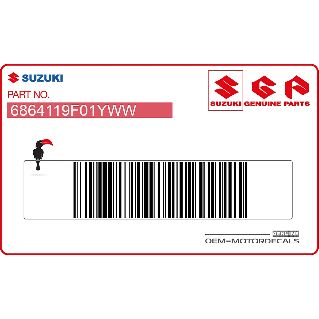 Suzuki-6864119F01YWW Suzuki-6864119F01YWW