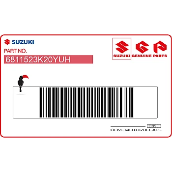 Pegatina tanque, lado derecho