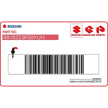 Pegatina para panel lateral, lado derecho