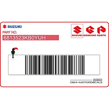 Pegatina colin, lado derecho