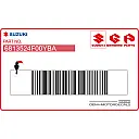 Rahmenabdeckungsaufkleber, rechte Seite