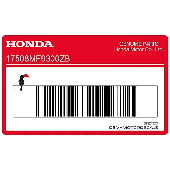 Tank decal, right side