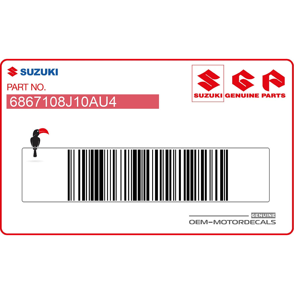 Suzuki-6867108J10AU4