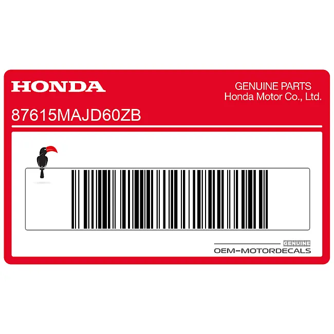 Honda-87615MAJD60ZB