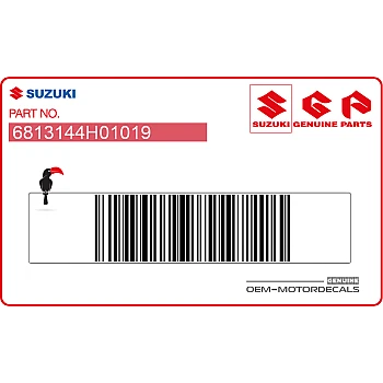 Pegatina de carenado del marco