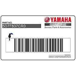 Naklejka na osłonę boczną, prawa strona