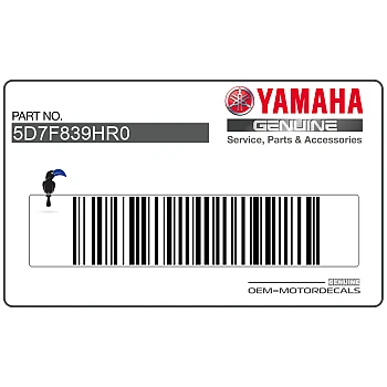 Adesivo carena anteriore superiore