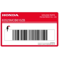 HONDA Kontpaneel sticker 83525-MCB-610ZB