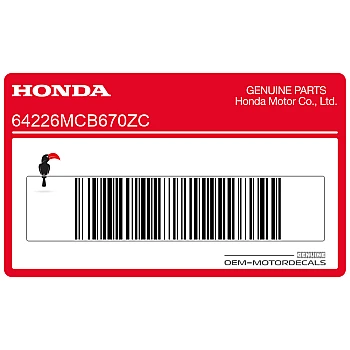 Pegatina para panel lateral