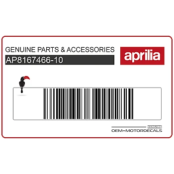 Bugverkleidung Aufkleber, Linke Seite