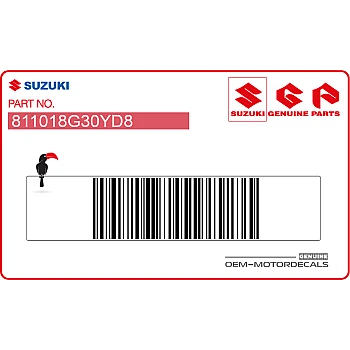 Ensemble d'autocollants de réservoir