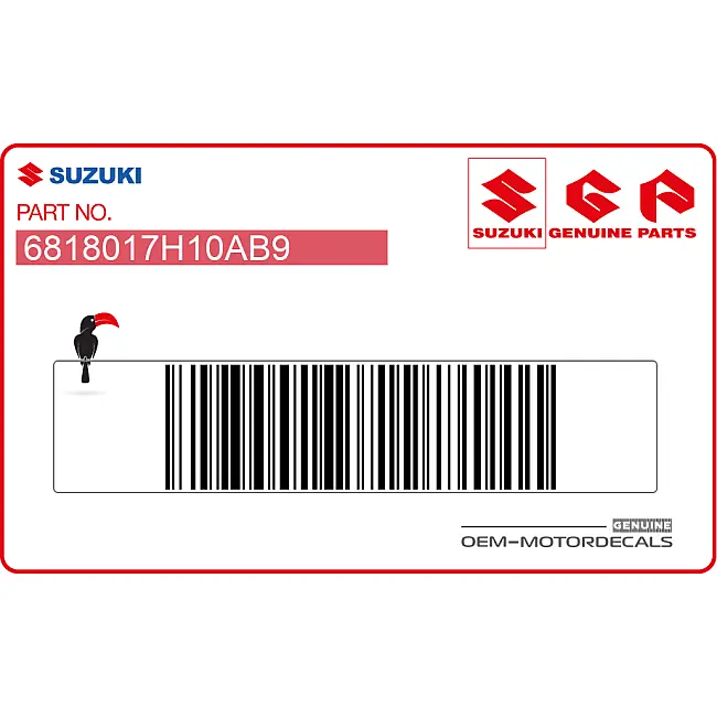 Suzuki-6818017H10AB9