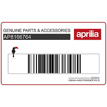 Naklejka na tylną owiewkę / zadupek, prawa strona