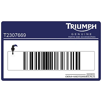 Naklejka na zbiornik