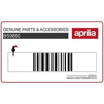 Pegatina para carenado frontal, lado izquierdo