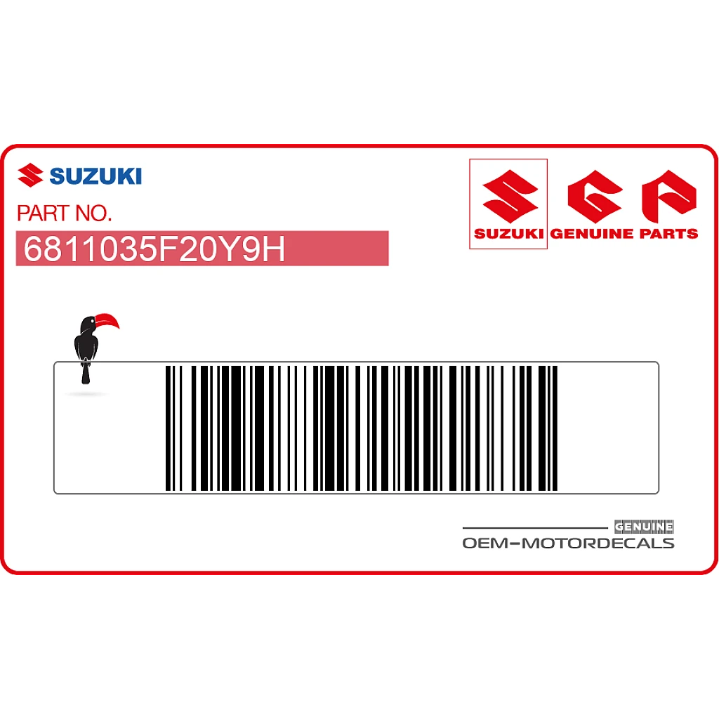 Suzuki-6811035F20Y9H Suzuki-6811035F20Y9H