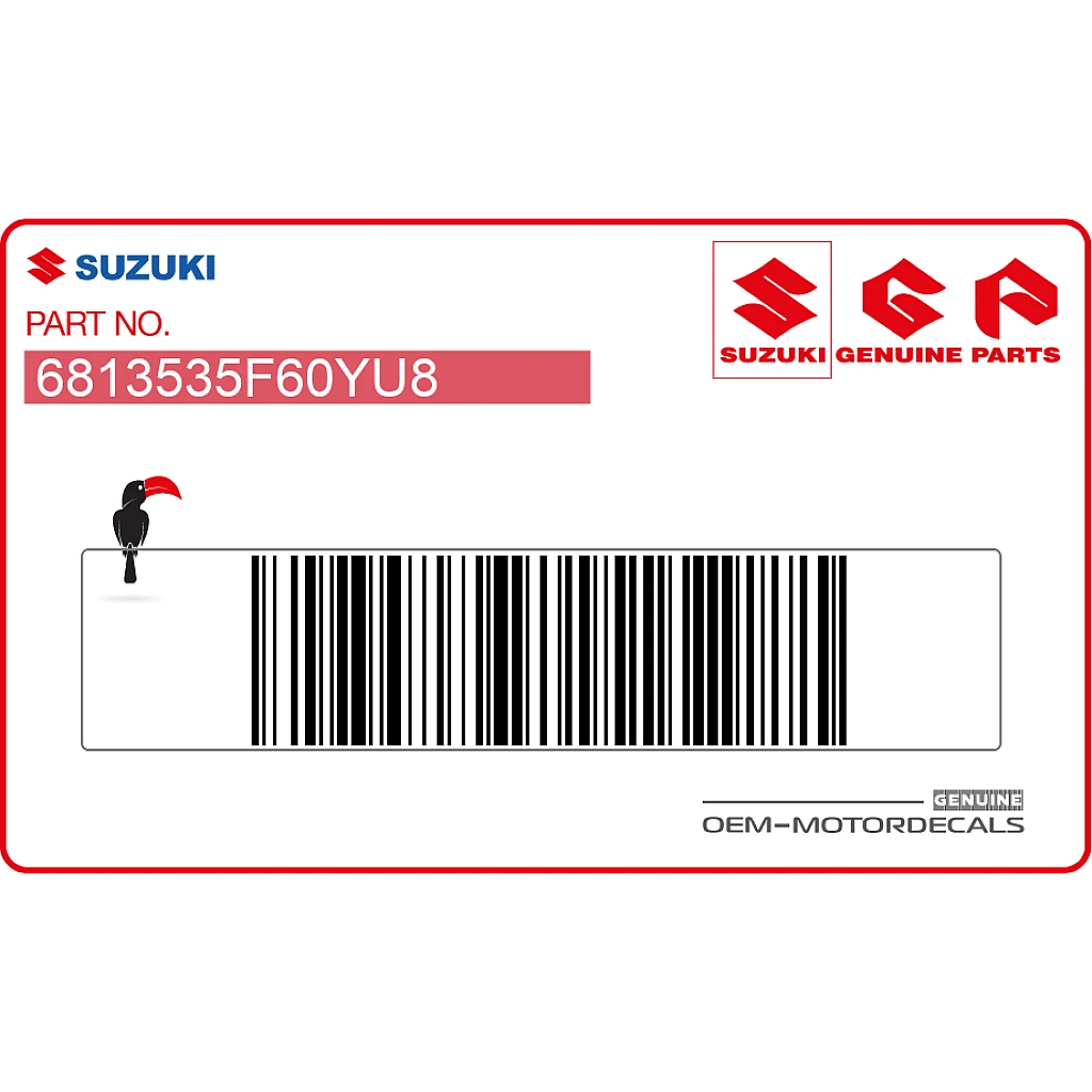 Suzuki-6813535F60YU8