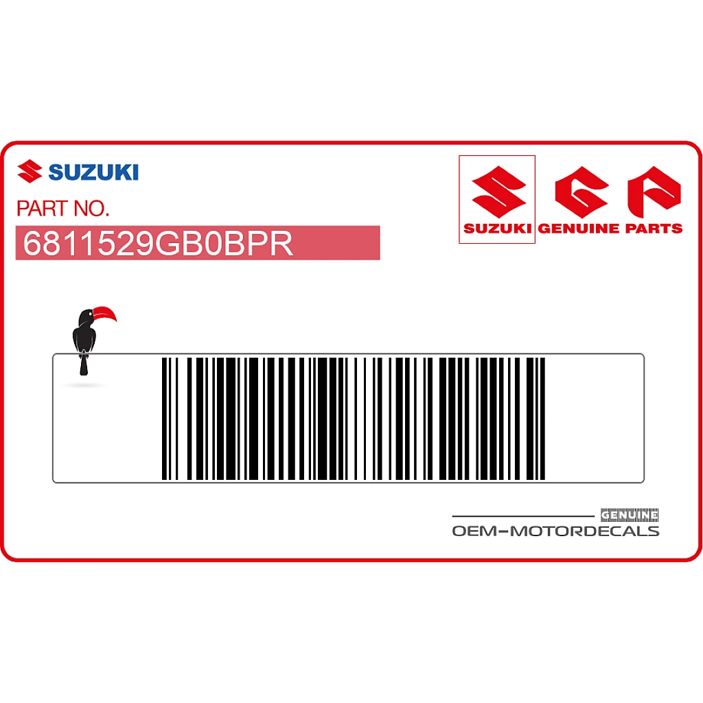 Suzuki-6811529GB0BPR Suzuki-6811529GB0BPR