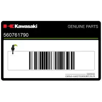KAWASAKI Side cowling decal, left side 56076-1790