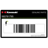 KAWASAKI Pegatina para quilla, lado izquierdo 56076-1795