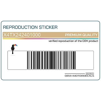 Ensemble d'autocollants de réservoir 