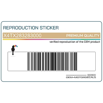 Seitenverkleidung Aufkleber, Linke Seite 