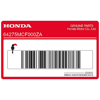 Seitenverkleidung Aufkleber, Rechte Seite