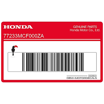 Heckverkleidung Aufkleber