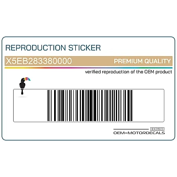 Seitenverkleidung Aufkleber 