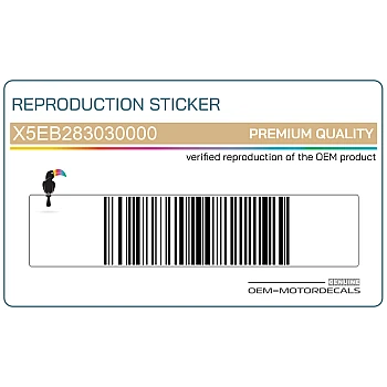 Juego de pegatinas para panel lateral , lado derecho 