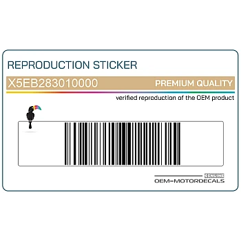 Juego de pegatinas para panel lateral , lado izquierdo 