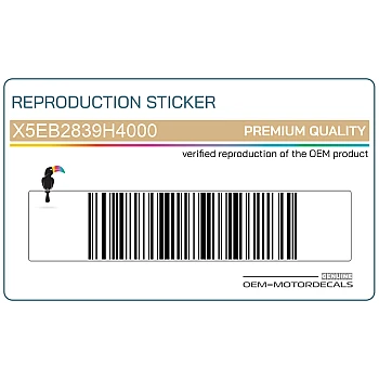 Adesivo pannello laterale 