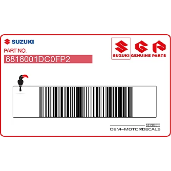 Kit d'autocollants de panneau latéral, côté droit