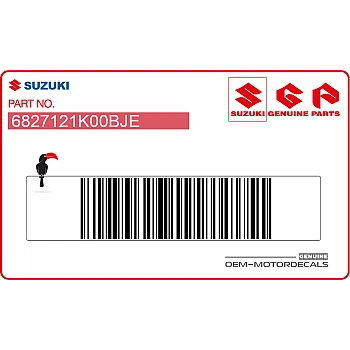 Naklejka na przednią owiewkę (czasza), prawa strona