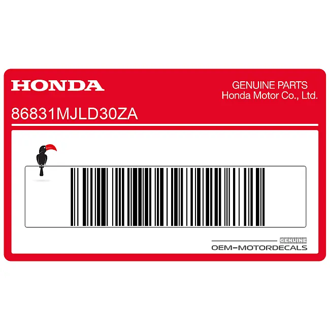 Honda-86831MJLD30ZA
