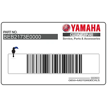 Heckverkleidung Aufkleber, Linke Seite