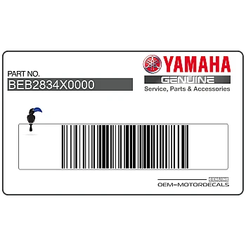 Adesivi carena anteriore superiore, set